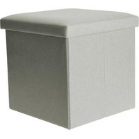Storage-Solutions Sitzpuff hellgrün 38x38x38 cm