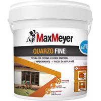 Max Meyer Blanc Extérieur Quartz Peinture 4 Litres.