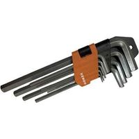 SET CHIAVI MASCHIO ESAGONALI LUNGHE KENDO 9 PEZZI 1,5 2 2,5 3 4 5 6 8 10 mm