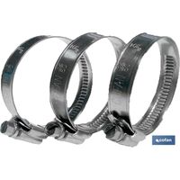 Collier de serrage cofan a-2 inox 12 mm pack 50