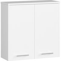 Mobile bagno sospeso AKORD FIN Bianca 60 cm 2 ante 60x22,5x60 cm