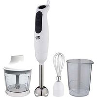 Muvip mixeur plongeant 500w + accessoires - 2 vitesses - lame en acier inoxydable - thermostat de sécurité