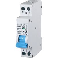 gloca Automatischer Leistungsschalter 1P+N 20A 220V 6KA 1 Modul DIN C20