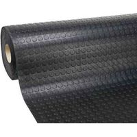 PAVIMENTO PVC BULLONATO COPRIPAVIMENTO 1MTX1MT NERO