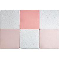 Maxi Spieldecke Malin TINEO MEIN HERZ 5in1 - Multifunktionale Entwicklungsdecke - 120x180x5 cm