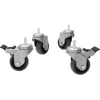 Set roues adapté au soubassement LineMiss - Unox