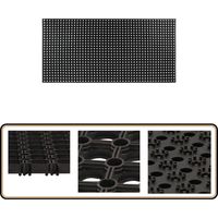 Tapis caoutchouc 22 mm 100 x 200 cm - Tapis Caoutchouc - Tapis Entrée - Tapis Exterieur - Tapis Porte - Tapis Résistante Aux Intempéries