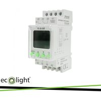 PROGR.ASTRONOMICO ELETTRONICO PC-3E-DIN 3600W 16A 2 CANALI