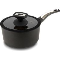 Casseruola 1 Manico Ø18 cm Antiaderente Induzione Silex Elegance Black Nero