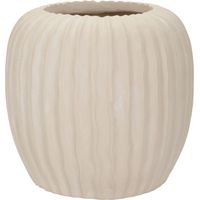 Cache-Pot Design "Mist" 26cm Crème