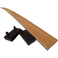 1 grande latte + embouts pour lit, bz & convertible 1600x53x9 mm Bois hêtre durable - 7 plis Remplacement - Rechange - Renfort pour sommier / bz / clic clac / canapé
