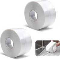 Bande Etancheite Autocollante Joint Plan de Travail Cuisine Bande Etancheite Douche Anti-Moisissure et Imperméable 3.8 320cm