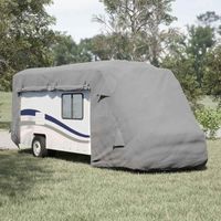 vidaXL Housses de camping-car gris 660x235x275 cm tissu non tissé