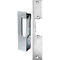 Gache électrique à encastrer réversible électro inversé à tetière Beugnot 500 24V CC 107 mm
