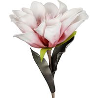 Fleur artificielle polyester Flori blanche rose 70cm