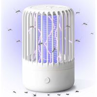 Anti Moustique Lampe , Anti Mouche Electrique, Appareil Anti MoustiqueTue Mouche Electrique Répulsif Attrape Bug Zapper, pièges Anti-parasites puissants à 360 ° pour intérieur et extérieur