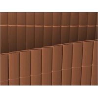 BONERVA MAL0641 Cañizo PVC Doble Cara 2x3M Color Chocolate - ref: MAL0641
