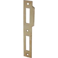 CONTROPIASTRA X SERRATURA PATENT 042P BONAITI - F.MM 22 B.QUADRO OTTONATO- 5 pezzi
