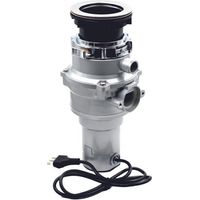 Triturador de residuos alimentarios 370W con motor de inducción conexión Ø3"1/2 descarga Ø40 - SLC370C