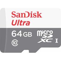 Carte mémoire SanDisk SDSQUNR-064G-GN3MN 64 Go MicroSDXC Classe 10
