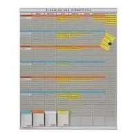 Nobo Planungsset Whiteboard 77 2 x 96 cm