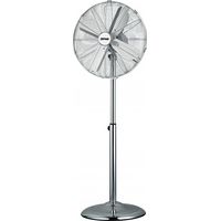 Zephir ventilatore piantana cromato base tonda diametro 40 cm pf40cr