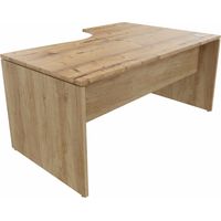 Bureau compact individuel pieds panneaux Serenity