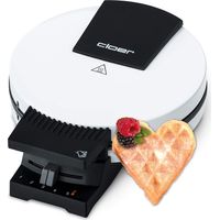 Cloer Waffeliera Elegante Bianca 930 Watt Compatta