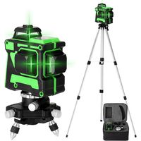 Niveau laser 3D 12 lignes base rotative 220V