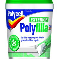 Polycell Polyfilla Multi Purpose Exterior Filler - Ready Mixed Tub - 1 Kg