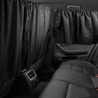 4PCS Rideau de Voiture,Rideau de Séparation de Voyage,Séparateur Intérieur de Voiture,Multifonctionnel Rideaux De Séparation Intérieurs,pour la Plupart des Voitures,Camions