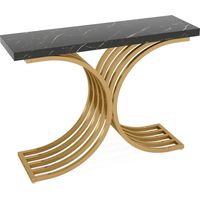 Table de couloir au design élégant, console étroite, console de salon