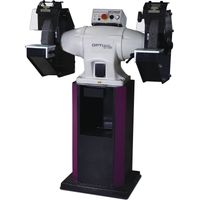 Touret à meuler industriel dia. 400 mm vitesse lente 1400 rpm 4400 W 400V garantie Optimum 10 ans Optigrind GZ40D