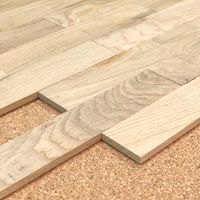 Planchette parquet massif chêne brut 60x300mm – Épaisseur 10mm – Pose collée – Usage professionnel et particulier