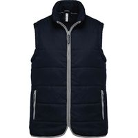 Gilet de travail sans manche matelassé Kariban Bodywarmer Bleu Marine 3XL.