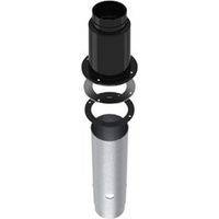 Burgerhout Miniflex kit de sortie préfabriqué avec support 60mm