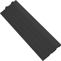 Alfombra modular de trabajo - Alfombra antifatiga - Pieza lateral negra hembra