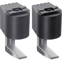 EVOline 99090205 Embout de fixation jeu de 2 Plage de serrage 8 à 40 mm 1 set