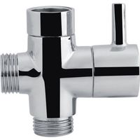Inverseur, bras de douche Sincere Brass pour salle de bain et centre de rangement pour la maison
