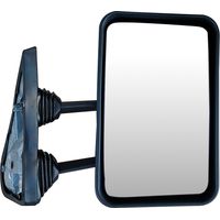 SPECCHIO RETROVISORE DESTRO BRACCIO CORTO MANUALE - COVER COLORE GRIGIO - NON RISCALDATO - IVECO - Daily 1996 - 93936853