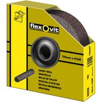 ROTOLLO DI TESSUTO FLESSIBILE CON DISPENSER - 38MMX25M
