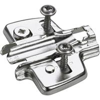Hettich piastra di montaggio STA nichelata D=1,5mm - 9075086