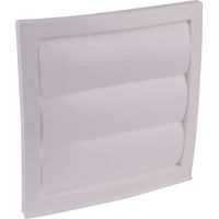 optimAIRo N34060 Jalousieklappe, Lüftungssystem Abluftführung Luftförderung, verlustarm, Kunststoff, Weiß, 222x98mm
