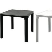 TAVOLI RATTAN OLE' BIANCHI 80X80
