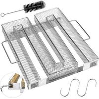 pair Generateur de Fumée Froide,Générateur de Fumée Froide en Acier Inoxydable,Idéal pour Fumer de la Viande,Fumoir à Froid