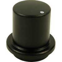 Cliff FCR7171 FCR7171 Drehknopf Schwarz (Ø x H) 15 mm x 17 mm 1 St.