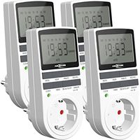 Ansmann 1260-0006-590-01 Timer pacchetto di programmazione digitale Giornaliero, Settimanale 3680 W IP20 Funzionamento