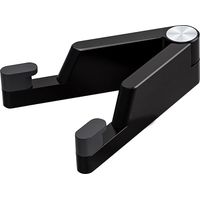 Lntyq Support de Bureau Pliable pour Téléphone et Tablette, Réglable, 10,2-26,7 cm, Noir