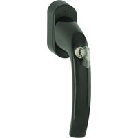 HOPPE® Fenstergriff absperrbar Atlanta 0530S/US952 100NM, N10, mit Schrauben, Aluminium, 10763950
