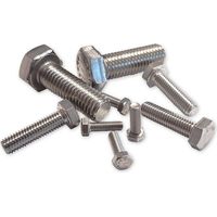 Vis hexagonales din 933 6 pans inox a4 aisi 316 gamme de 5 à 16 mm - dtail : Ø 12 x 40